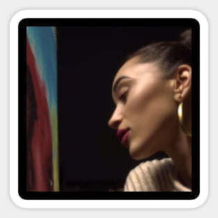 sade blurred Sticker